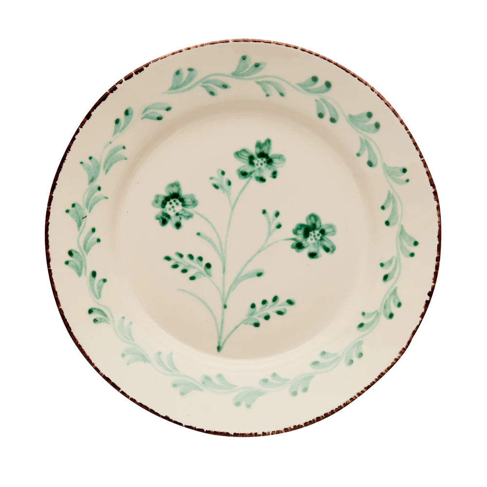 Green Casa Nuno Vines Dinner Plate, Set of 2