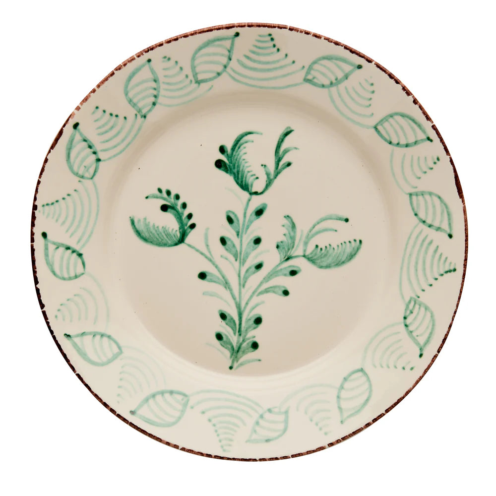 Green Casa Nuno Shells Dinner Plate, Set of 2