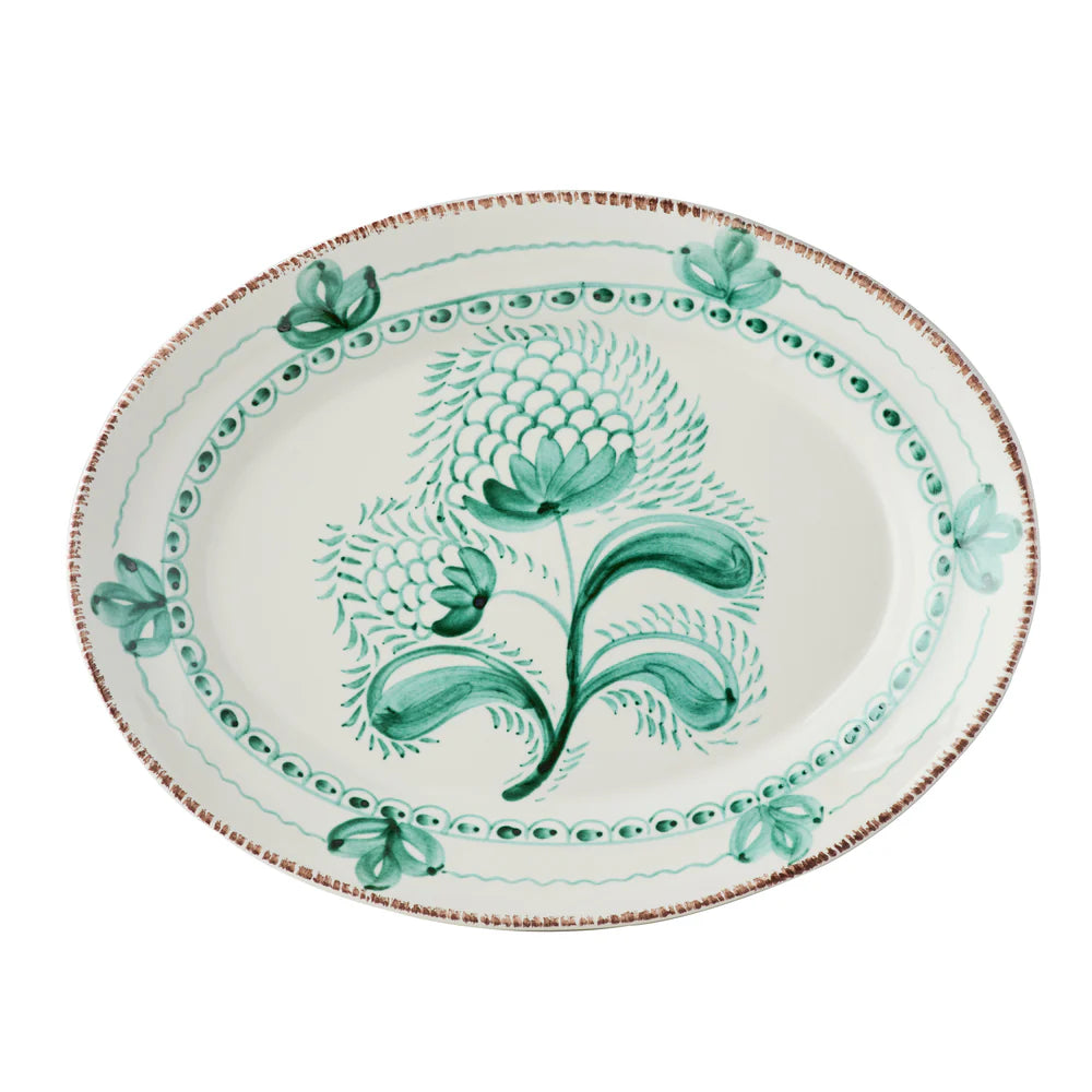 Green and White Casa Nuno Platter