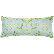 Petal Garden Aqua Decorative Pillow, More Sizes