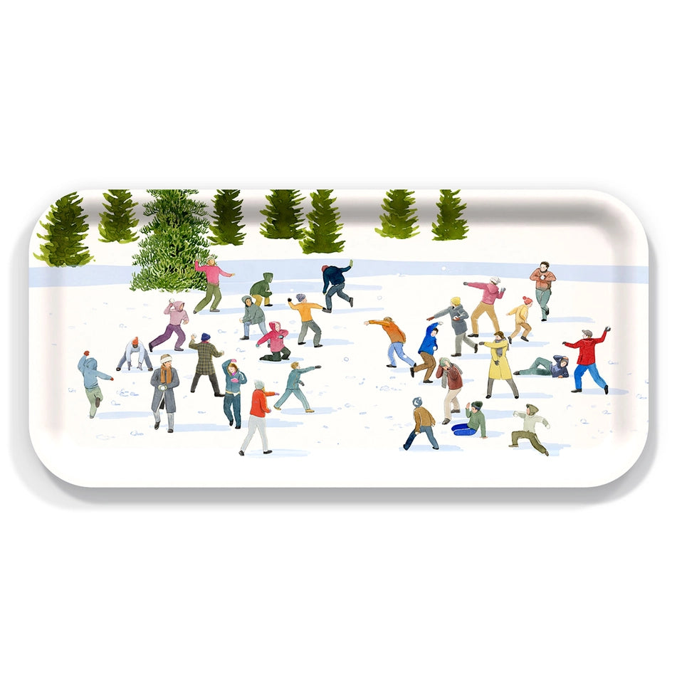 Caskata Snowball Fun Small Tray