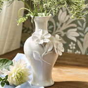 3-D Sculpted Flower Mini Vases, Set of 6