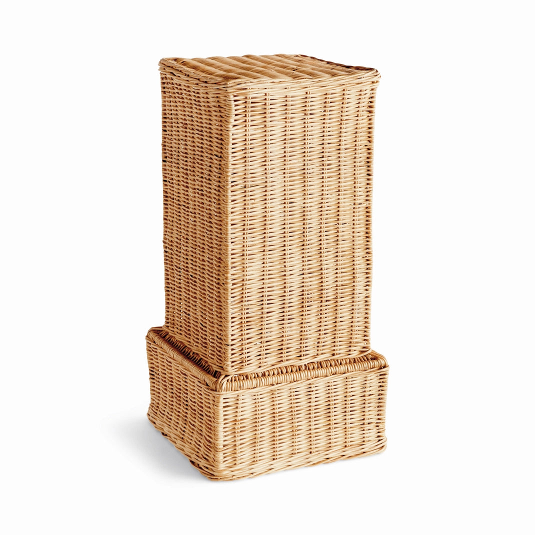 Charleston Rattan Pedestal, Short