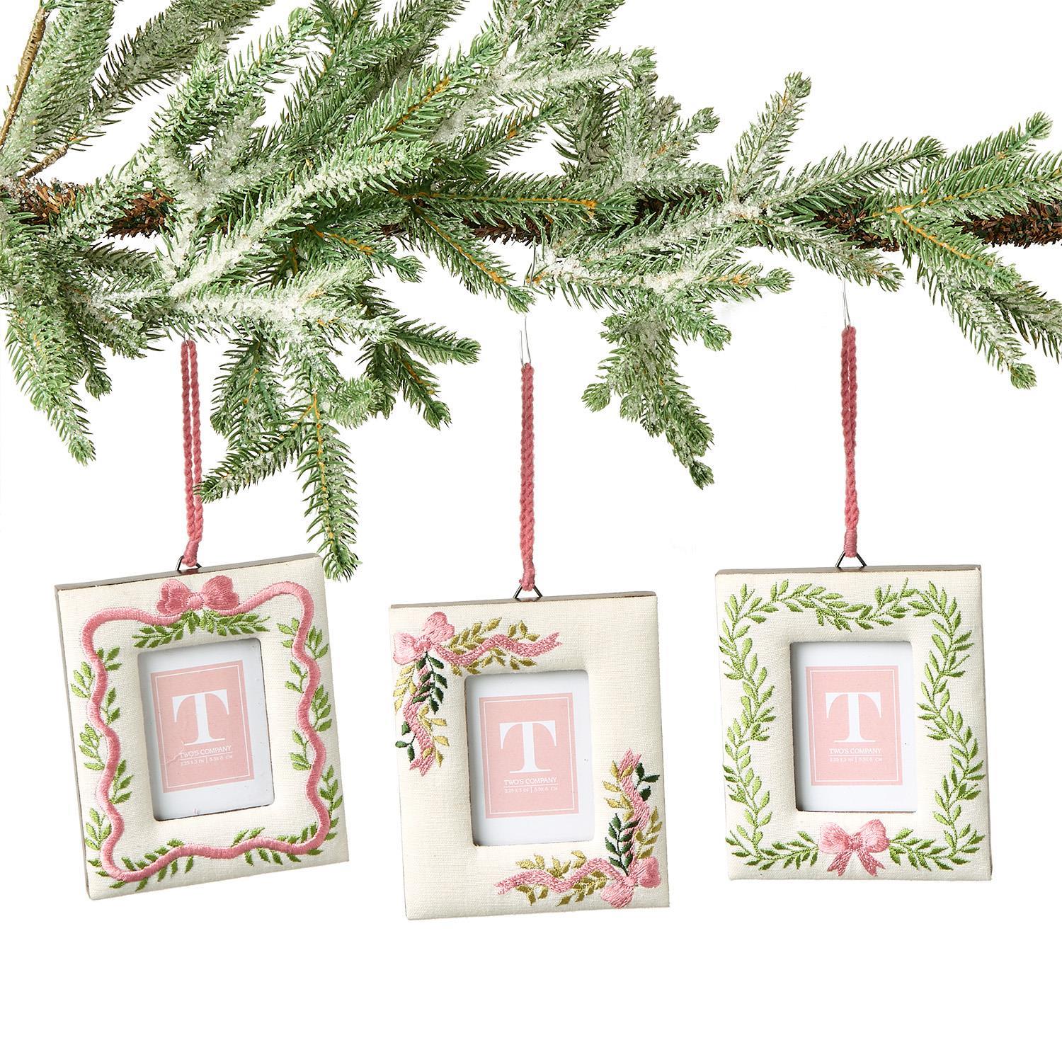 Holiday Memories Photo Frame, Set of 3 Asst