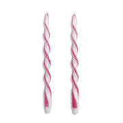 Twist Taper Candles, Set of 2