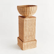 Charleston Rattan Pedestal, Short