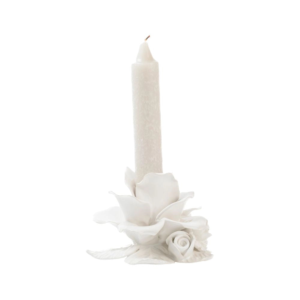 Scavo Rose Petal Candle Holder, Set of 2
