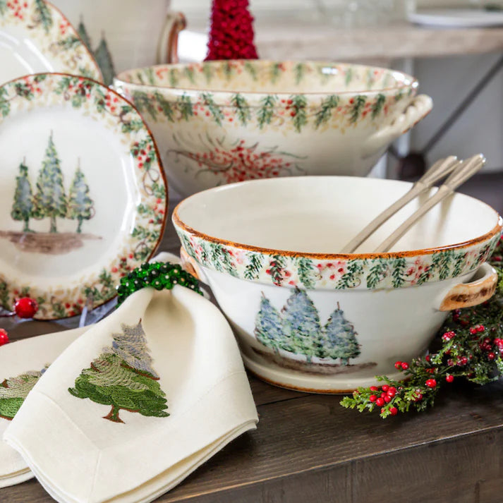 Natale Small Handled Bowl