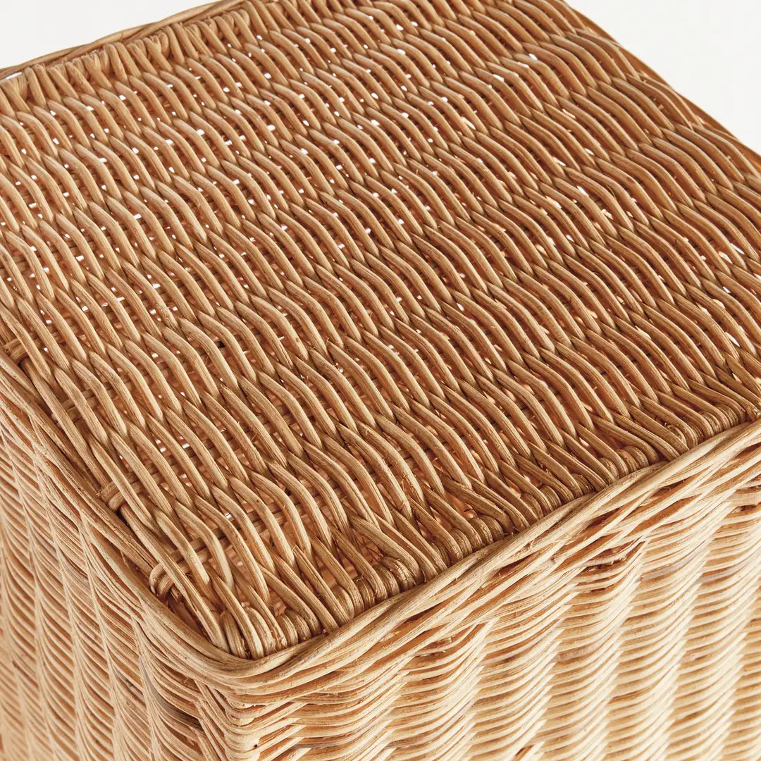 Charleston Rattan Pedestal, Tall