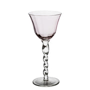 Pink Adriana Wine Glass, Set of 4