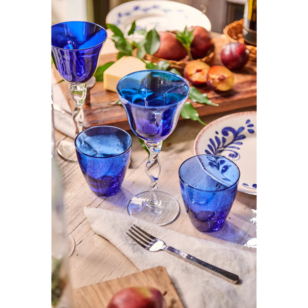 Cobalt Adriana Wine Glass, Set of 4