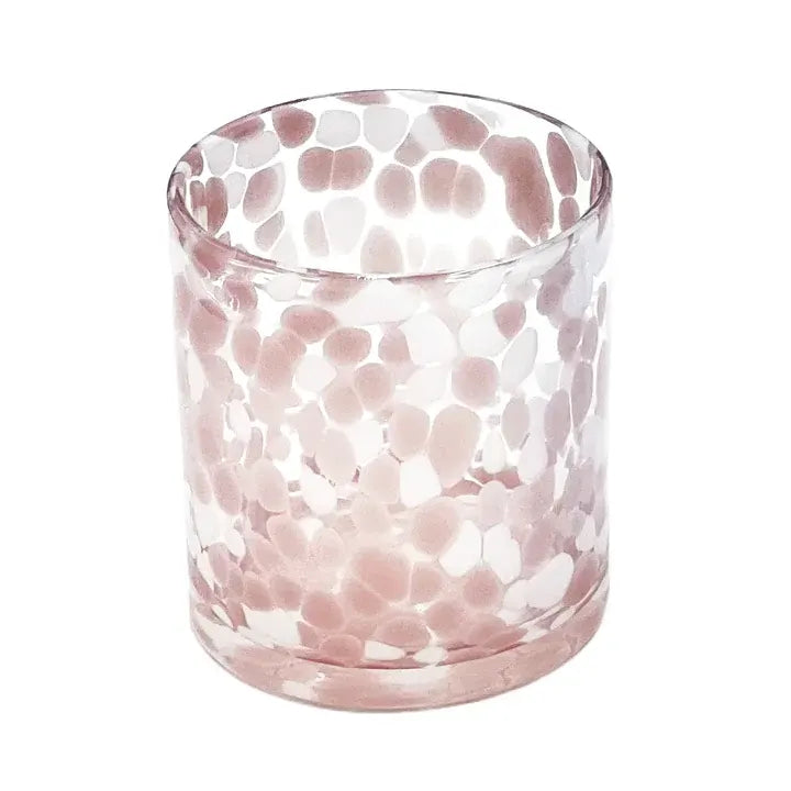 Mauve Torcello Spotted Rosa Tumbler, Set of 4