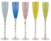 Adriana Champagne Glasses, Sets of 4