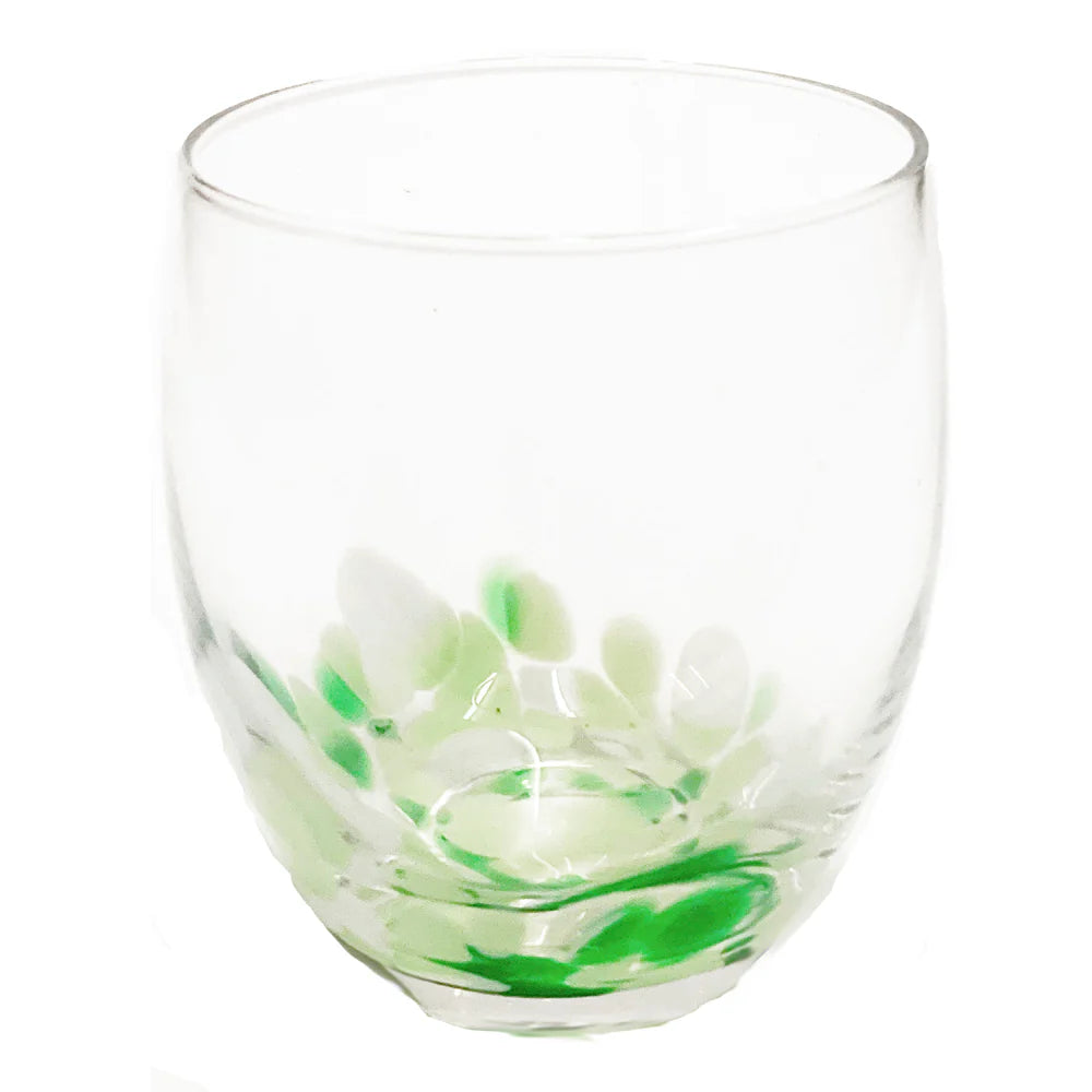 Green Fiesta Stemless Wine, Set of 4