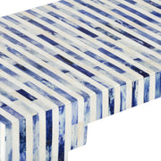 Chelsea House Bone Inlay Console - Blue