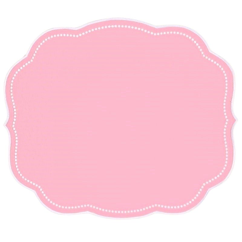 Charlotte Placemat - Pink, Set of 4