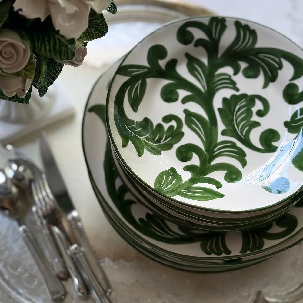 Al Fresco Green Dinner Plate