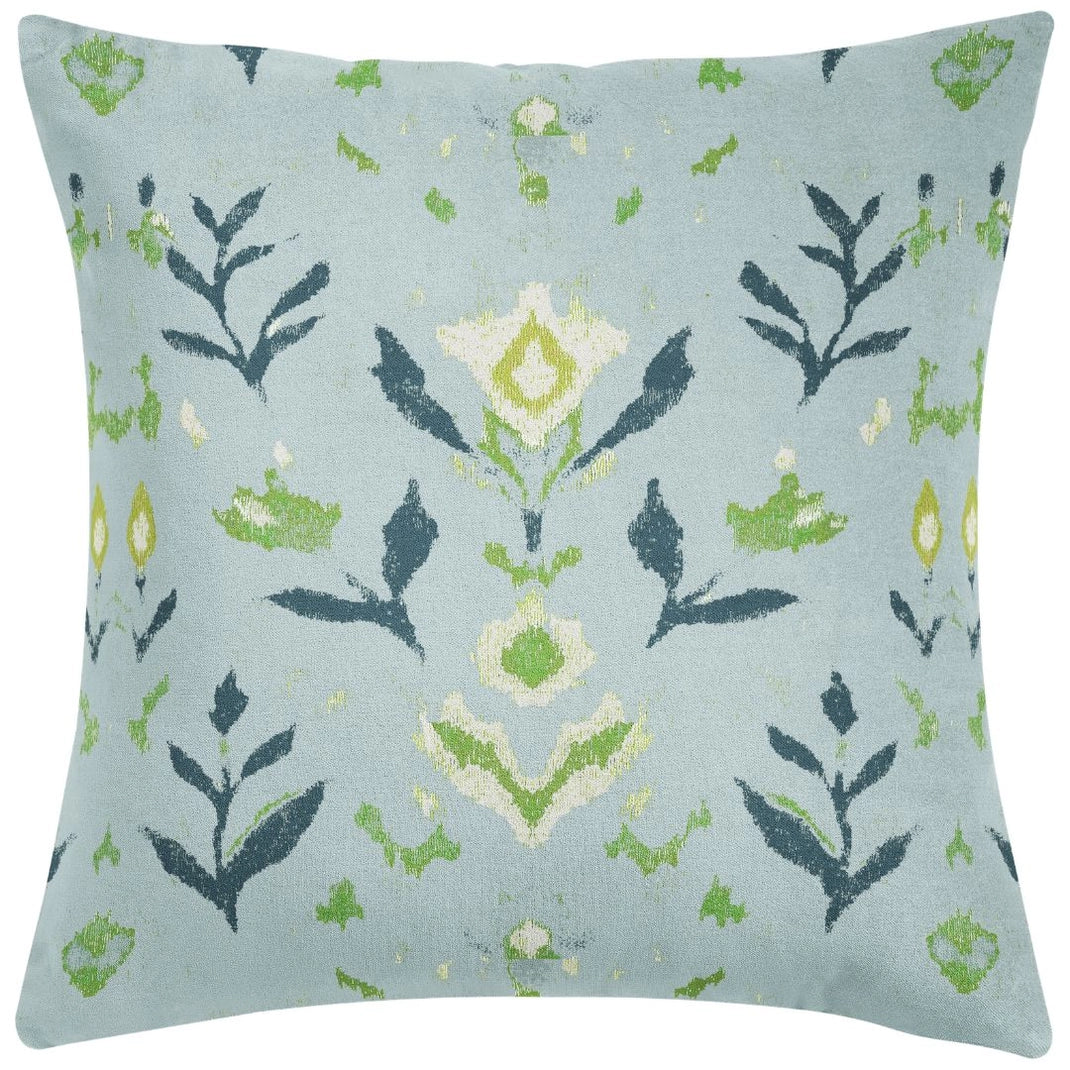 Petal Garden Navy Decorative Pillow, More Sizes
