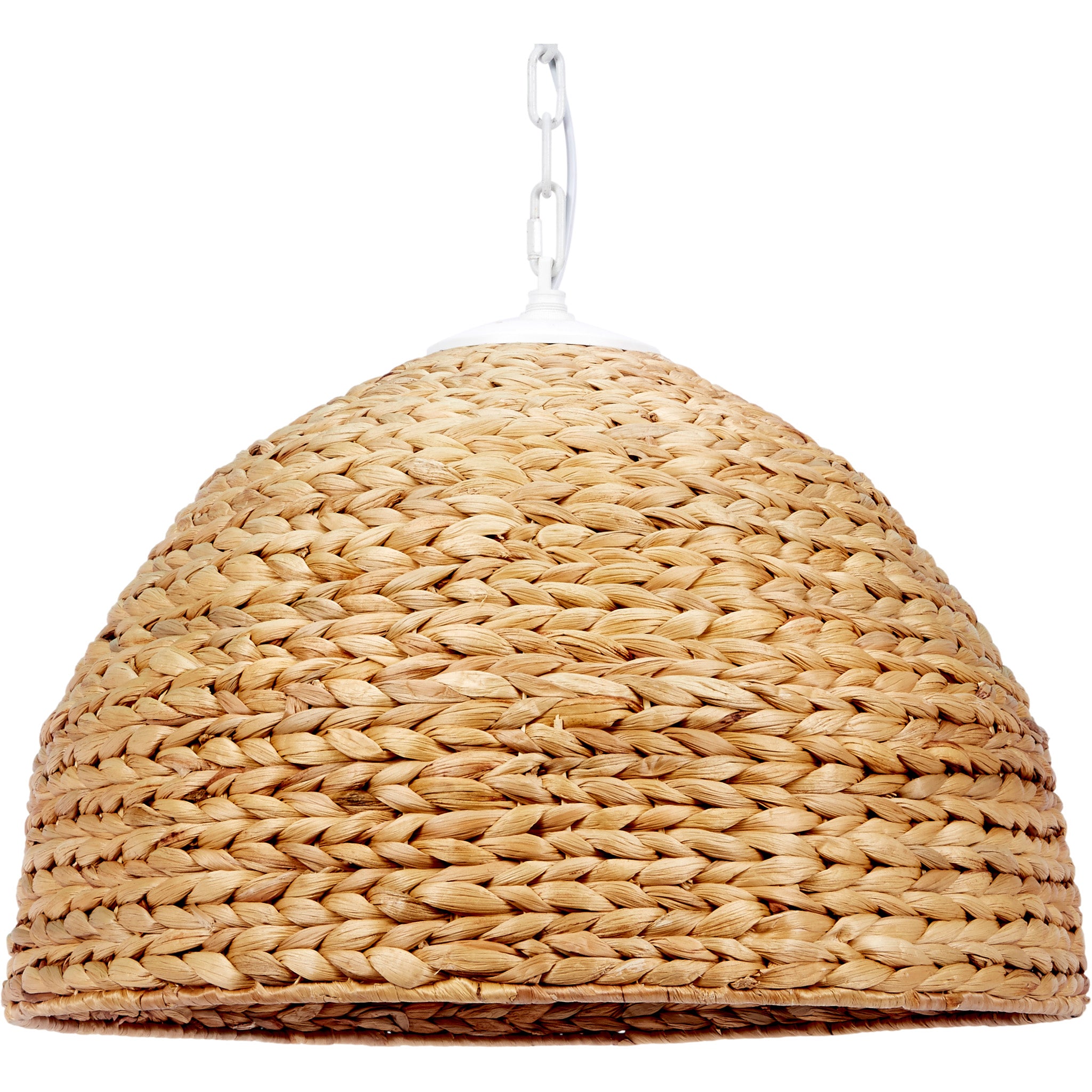 Woven Water Hyacinth Maris Pendant Light