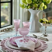 Imperial Pink Salad/Dessert Plate
