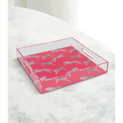 Leaping Cheetah Acrylic Tray