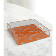 Leaping Cheetah Acrylic Tray