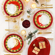 Old St. Nick Round Salad Plates