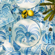 Periwinkle & Pale Blue Wave Cutlery (16‑Piece Set)