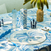 Palm Beach Blue Placemats, Set of 4