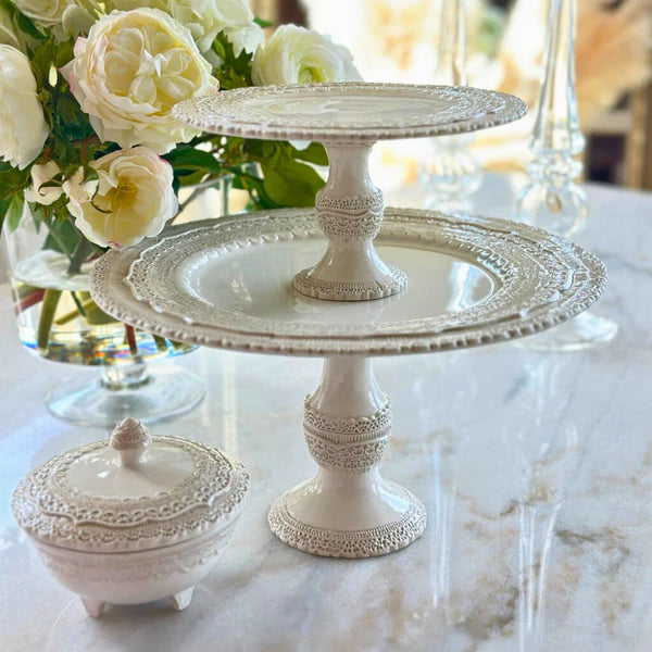 Finezza Cream Cake Stand