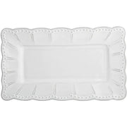 Bella Bianca Small Rectangular Platter