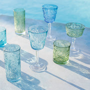 Barocco Mint Green Double Old Fashioned, Set of 4