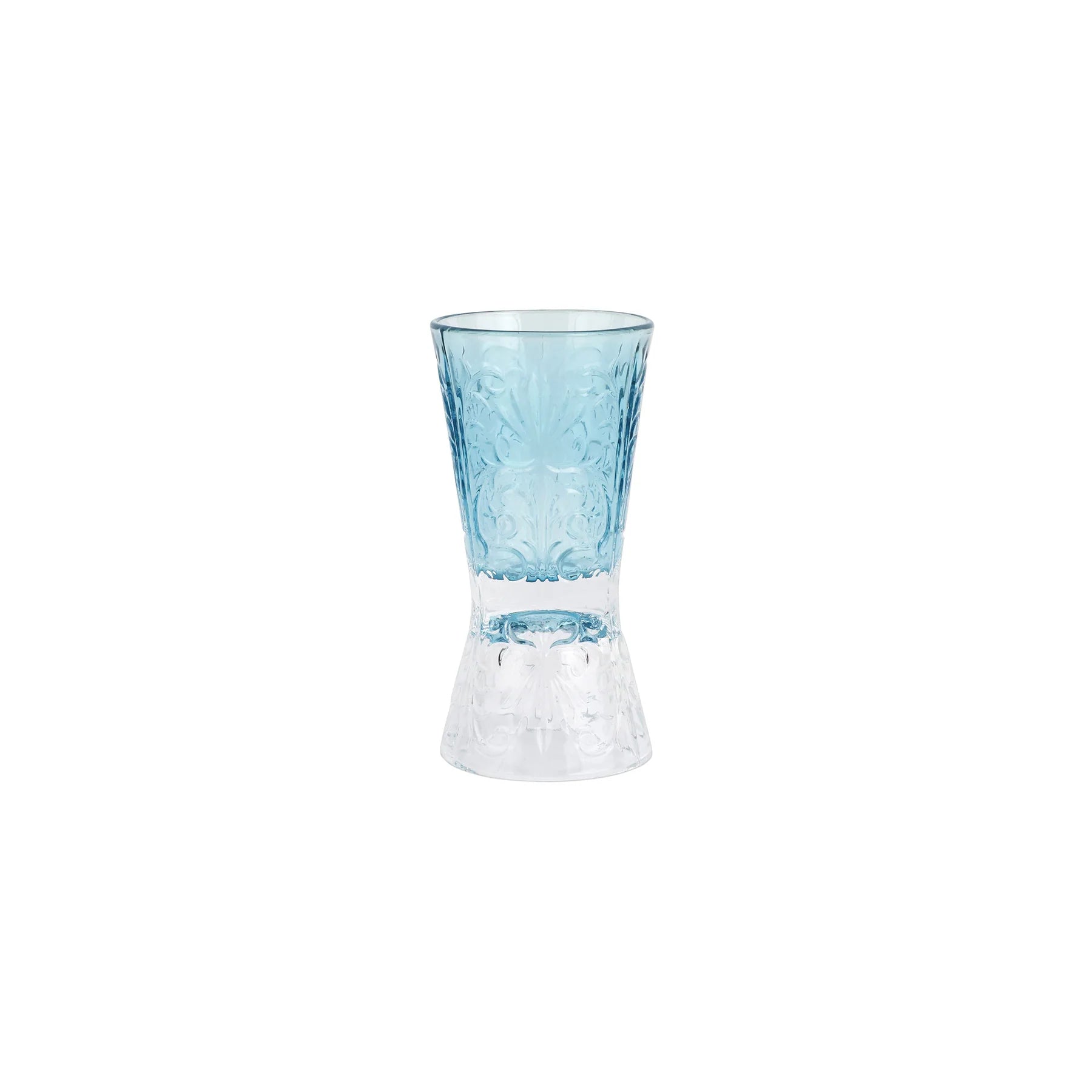Barocco Light Blue Liquor Glass