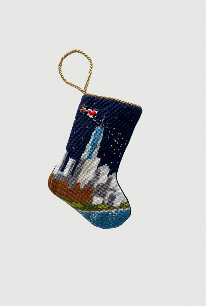 New York City Noel Bauble Stocking