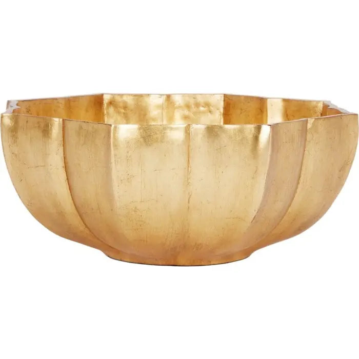 Breanne Gold Leaf Bowl