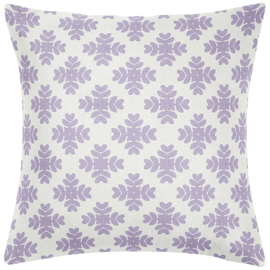 Brushstrokes Lavender Pillow, 22"