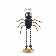 Glitterville Cat, Pumpkin Man, Spider, Pirate, Tabletop Figures