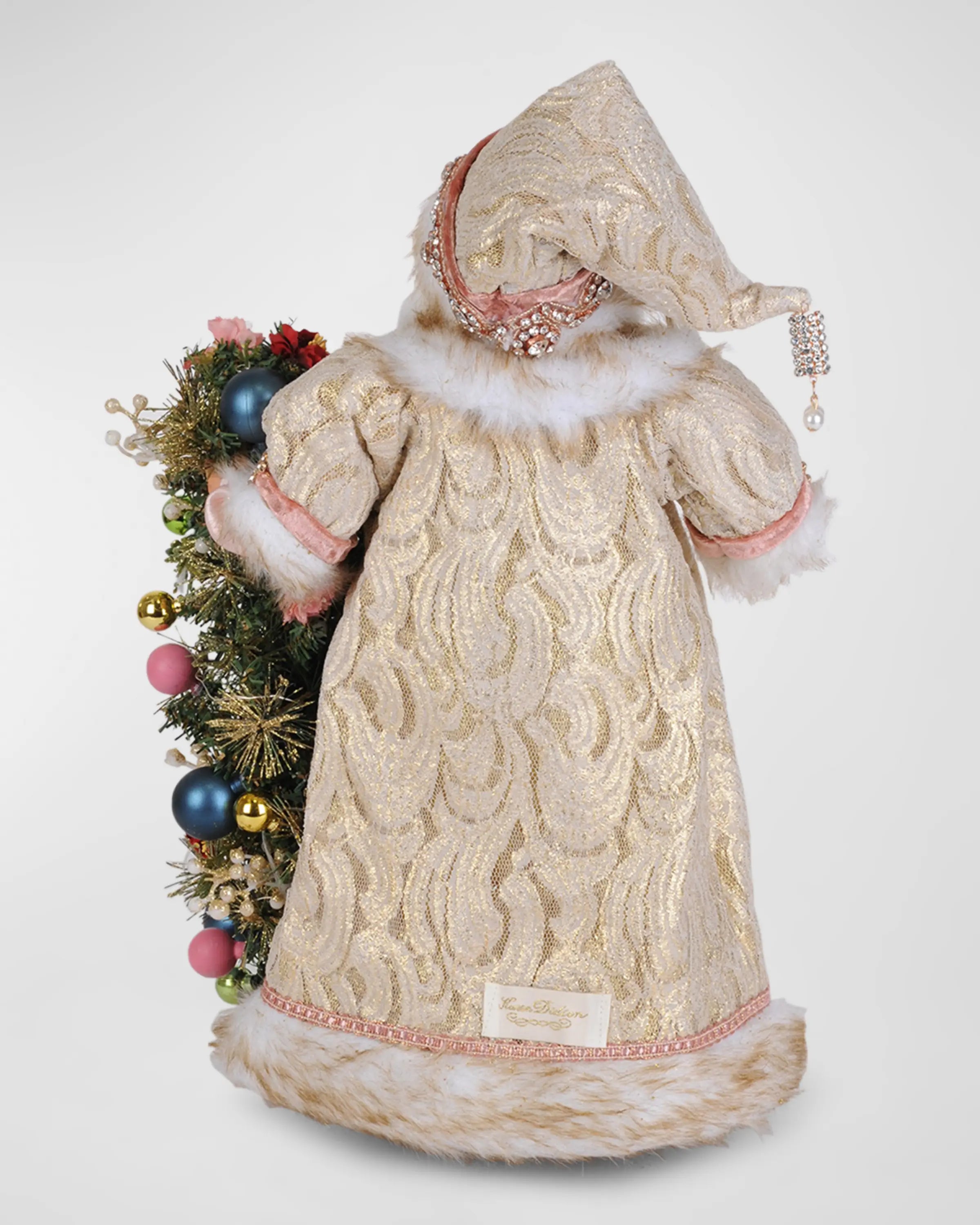 Lighted Victorian Elegance Santa