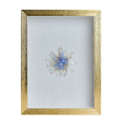 Crystal Flower Shadow Box Wall Art, Set of 4 Asst
