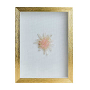Crystal Flower Shadow Box Wall Art, Set of 4 Asst