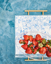 Chinoiserie Print Large Tray