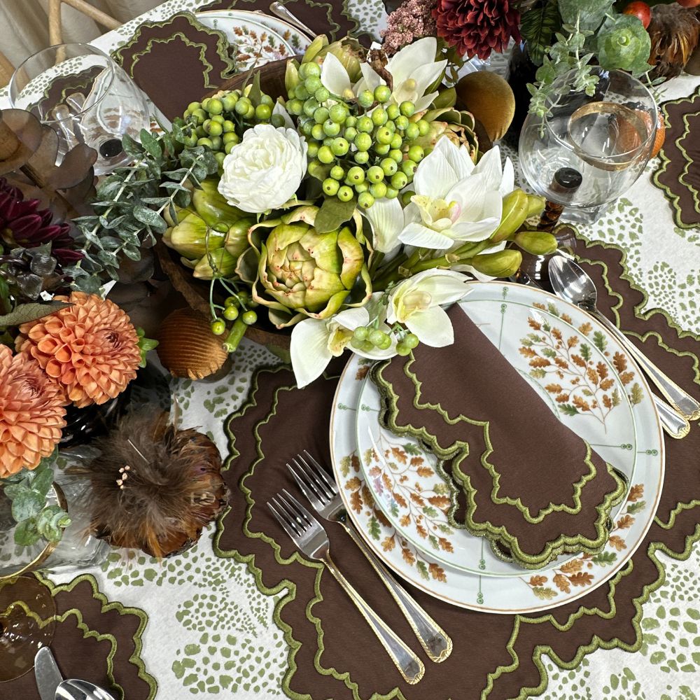 Whitley Placemat - Cocoa, Set of 4