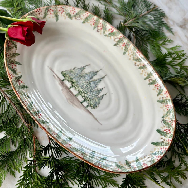 Natale Large Oval Platter