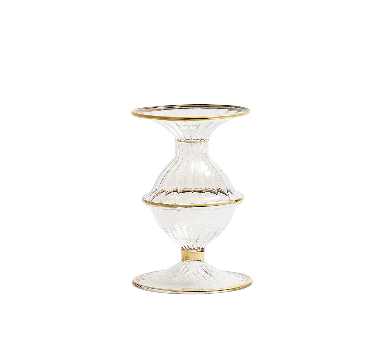 Blossom Candle Holder in Clear