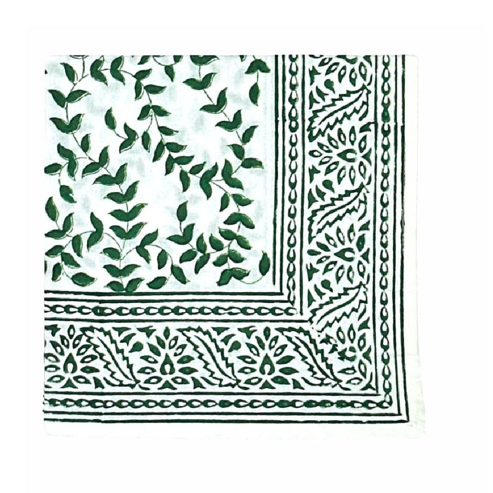 Dark Green Leaves - Napkin, Set of 4