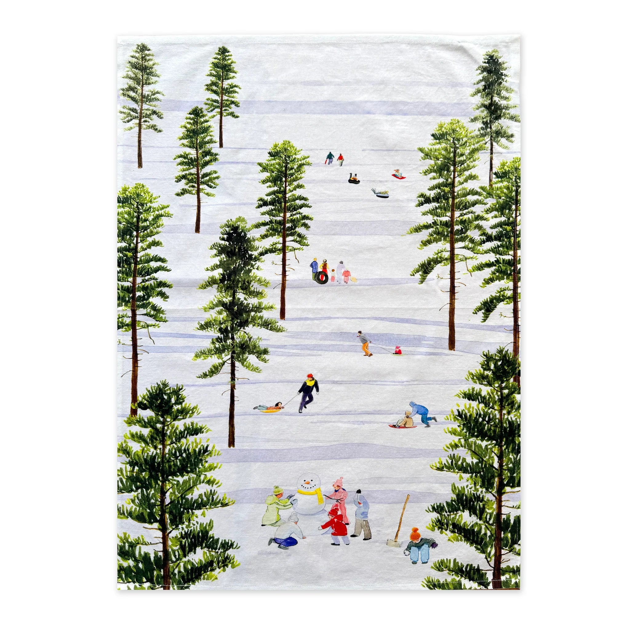 Caskata by Felix Doolittle Winter Wonderland Kitchen Towels, Set of 2 Asst
