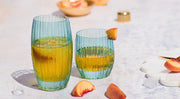 Natalia Teal Double Old Fashioned