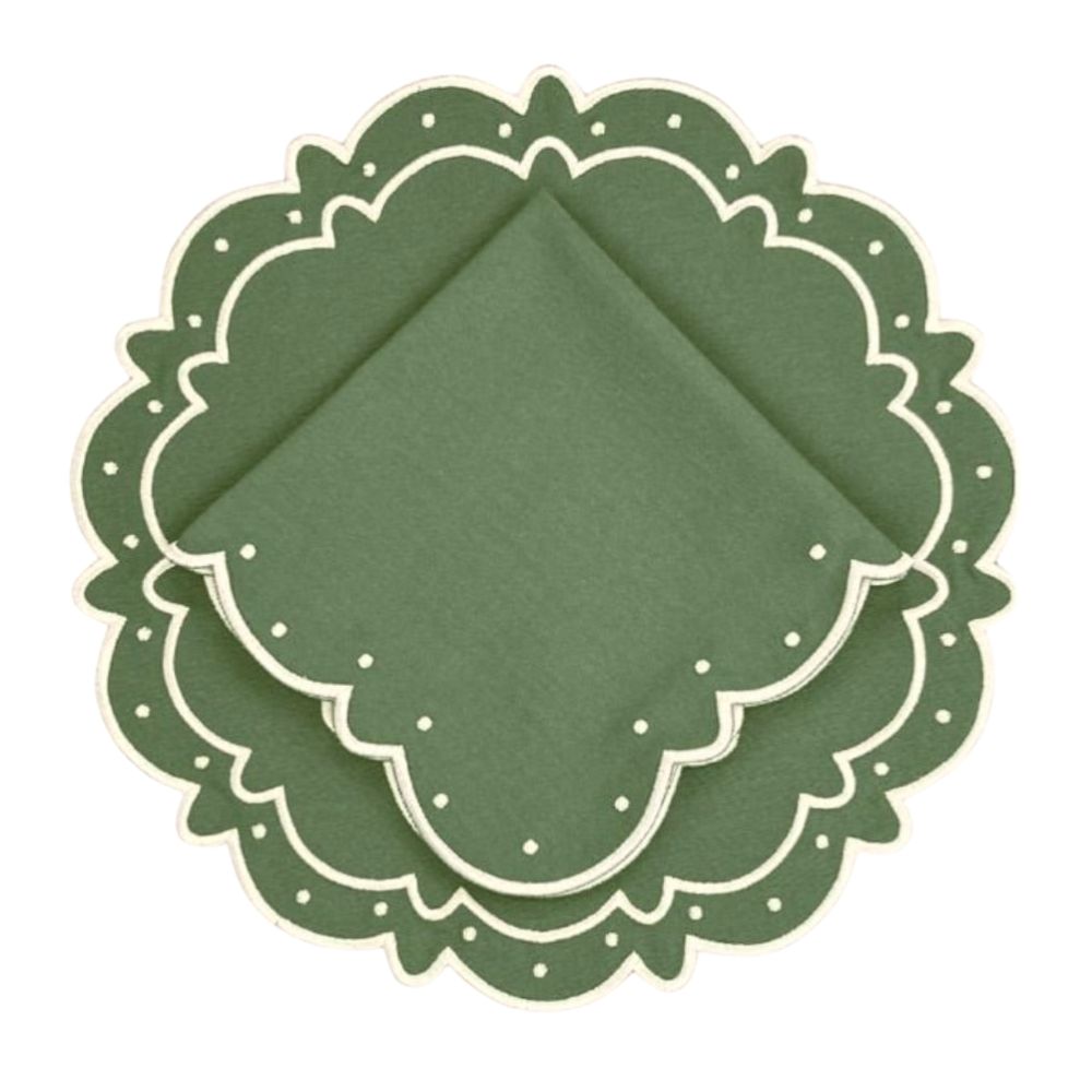 Ava Placemat - Fern, Set of 4