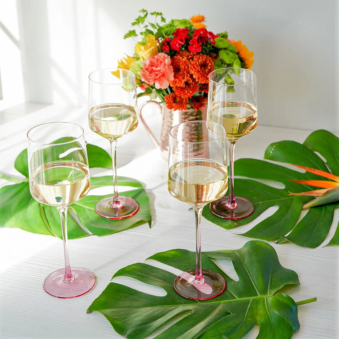 Flora Wine Glass, Set of 4