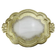 Florentino Wooden Tray, Antique Gold (More sizes)